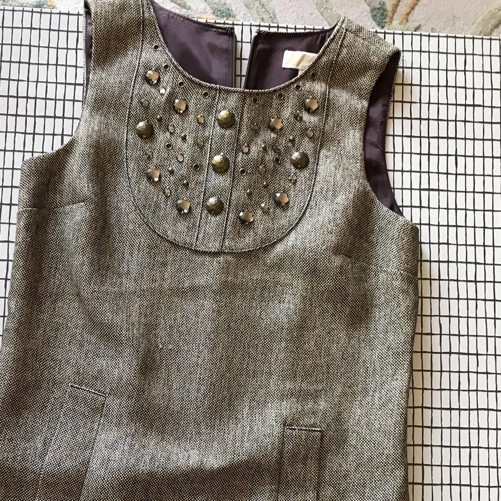 Beautiful wool vest dress micheal kors new w/o tag